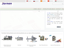 Tablet Screenshot of jornen.com